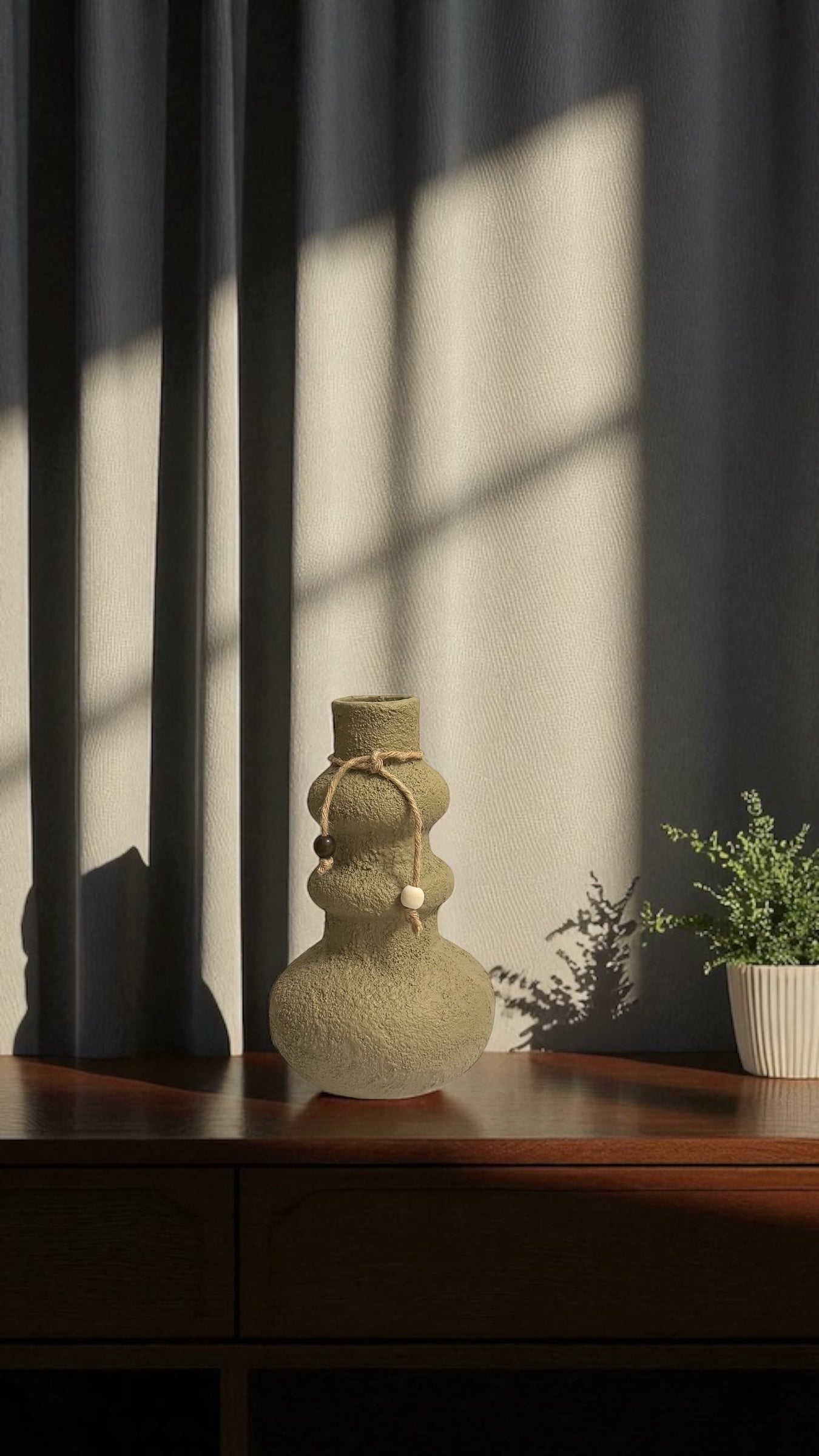 Keramikvase „Sora“ – organisch & naturinspiriert