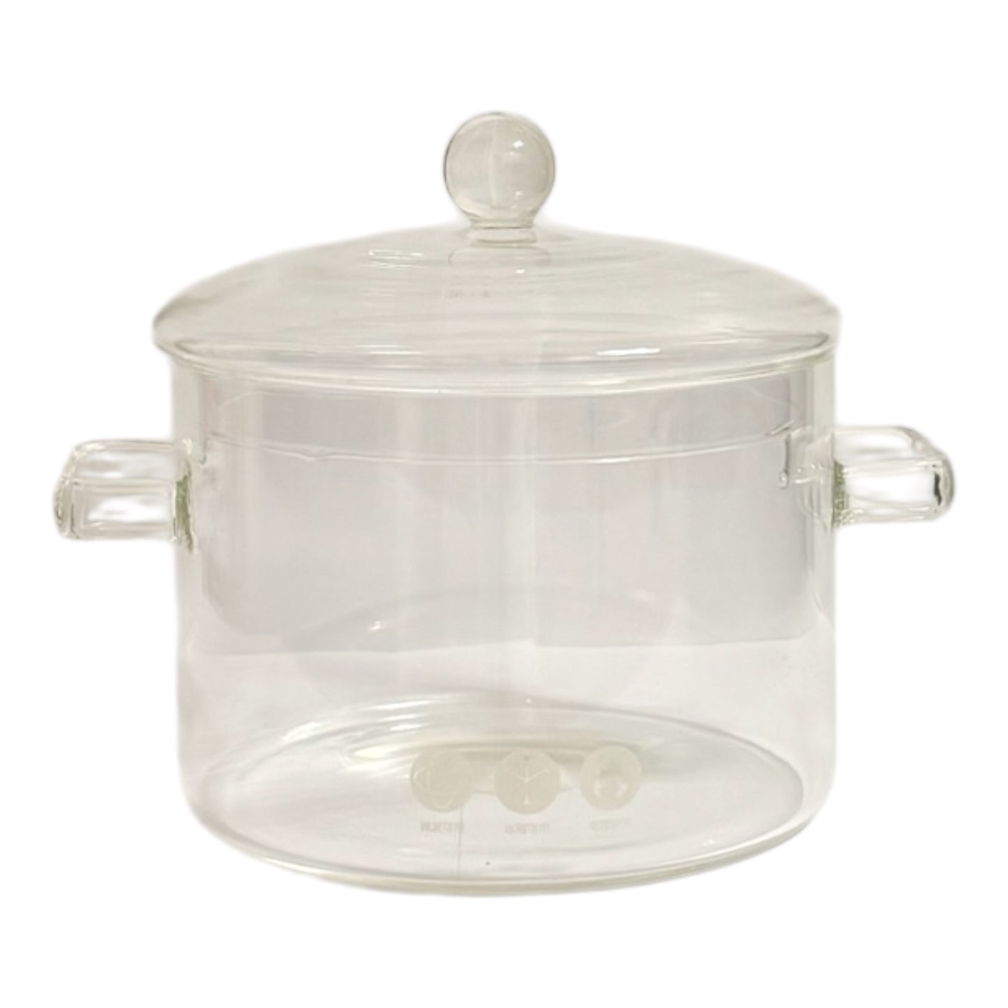 Glaskochtopf mit Deckel – 1,5 L | Ø 15 cm